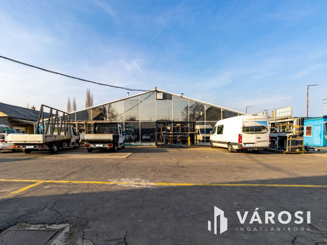 Soroksári úton iparterület eladó, akár működő üzemmel