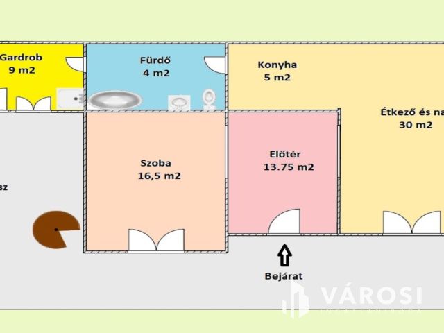 „Vállalkozása és családi háza egy helyen Bajnán.”