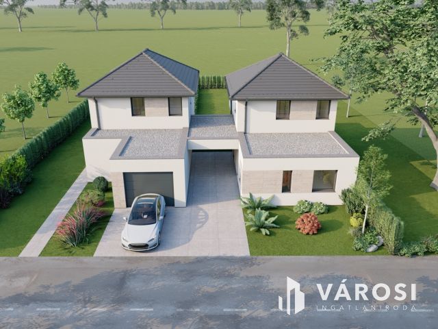 Újépítésű ikerház remek elosztással, kulcsrakészen!!!