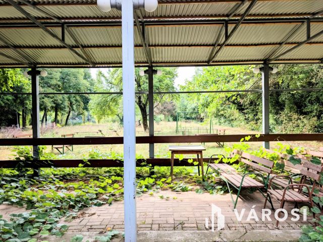 Nagy vízparti telek épületekkel a Kákafoki holtágon!