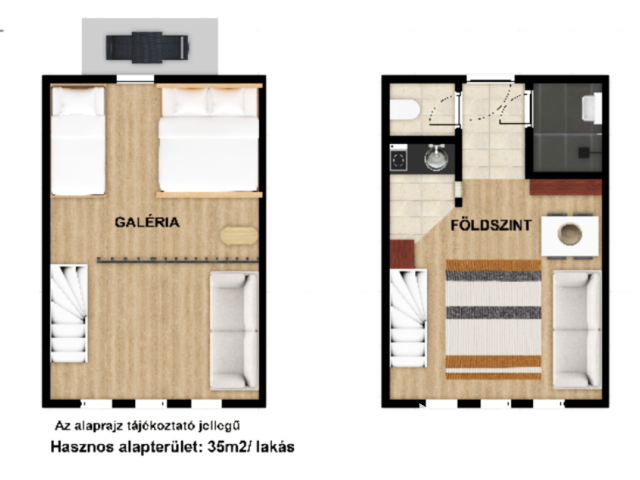 Belvárosi apartman befektetésre vagy saját részre