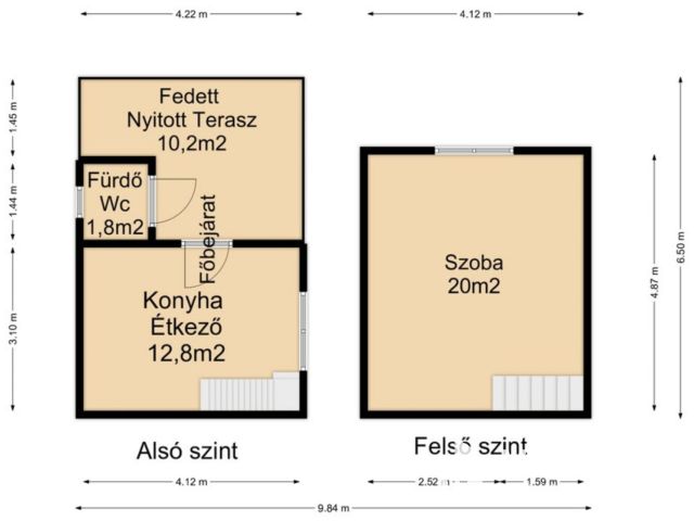 Gyékényesen közel a vízhez kis Házikó