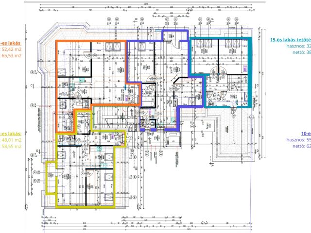 Új építésű, 55 m2-es lakás, liftes házban eladó