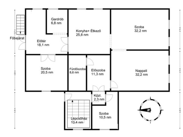 Tágas otthon, hatalmas terek