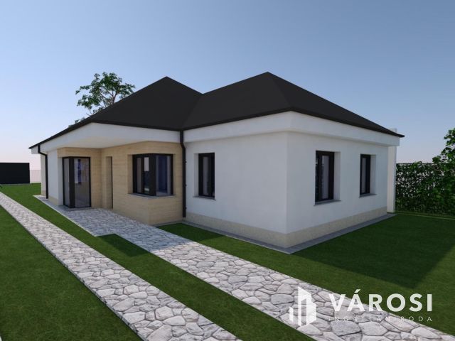 Új építésű családi ház a Fürdőövezetben