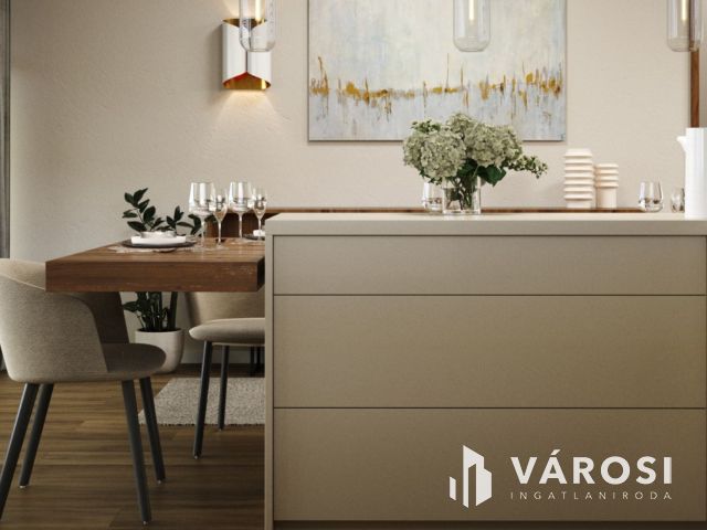 Belső kétszintes ikerházi lakás, új lakóparkban