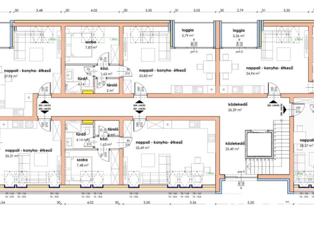 Második emeleti újépítésű lakás, Hagymatikumtól 60 méterre 5