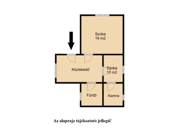 Gyulaváriban kicsi ház nagy telekkel.