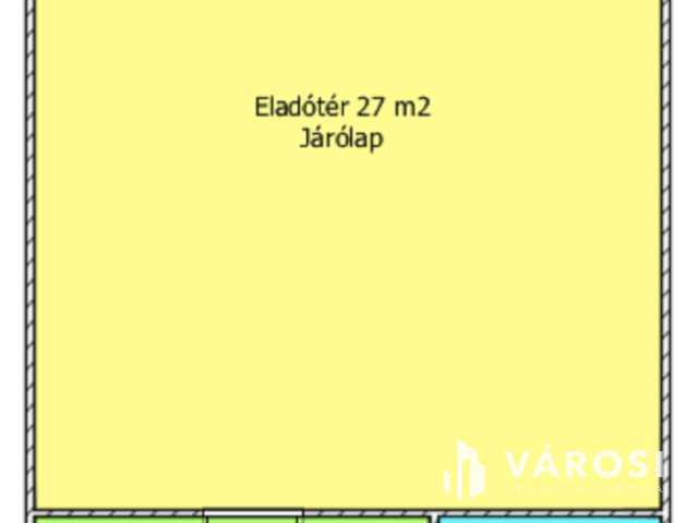 ÉVI II. földszintjén üzlethelyiség kiadó!